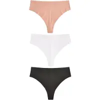 Next Tanga marrón claro / negro / blanco