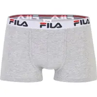 FILA Calzoncillo boxer gris moteado / negro