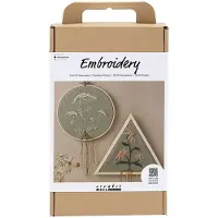 Creativ Company Kit De Bordado Con Bastidor