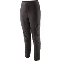 Patagonia - Women's Wind Shield Pants - Pantalones de running size XL, negro/gris