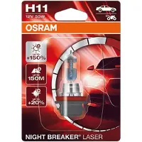 Osram Bombilla H11 Pgj19-2 12v-55w Night Breaker Laser Blister