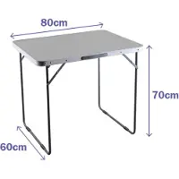 Marbueno Summer Mesa Plegable Para Camping 10029 D16 80x60x70 Cm Surtido