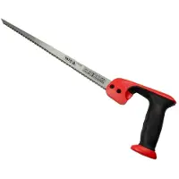 YATO YT-3133, Mango, Madera, Acero al carbono, Goma termoplástica, Plástico ABS, Acero inoxidable, Negro, Rojo