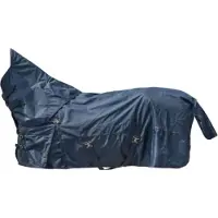 HKM , manta para caballos de equitación, modelo Kombi 2, con sistema de sujeción mediante clips