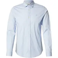 Scotch & Soda Nos Cotton Poplin Slim-fit Shirt Shirt Blue Talla: XL | Camisas de Trabajo Outlet | Hombre | Azul