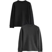 Next Camiseta térmica antracita / negro