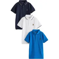 Next Camiseta azul / navy / marrón claro / blanco