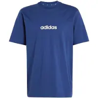 Adidas adidasCamiseta Essentials Linear Single Jersey XS Dark Blue / White Hombre
