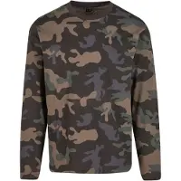 Brandit Camiseta marrón claro / gris oscuro / caqui / verde oscuro