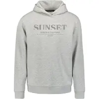 No-excess Sweater Hooded Grey Melange Talla: S | Sudaderas con Capucha Outlet | Hombre | Gris