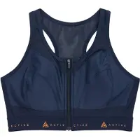 Next Sujetador deportivo navy / naranja pastel