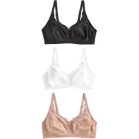 Next Sujetador beige / negro / blanco