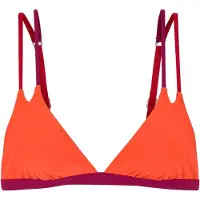 s.Oliver Top de bikini 'Yella' baya / naranja neón