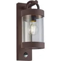 TRIO Aplique de pared exterior SAMBESI, con aspecto oxidado