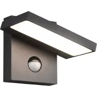 TRIO Fassadenleuchte. Modelo: Horten. Código: 226369142. 8W. 1000 lúmenes. 3000K. IP54. Orientable. Color: gris antracita