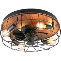 Reality Lámpara ventilador TRONDHEIM R61105032 RL