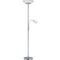 TRIO Reality, lámpara de techo de 2 luces, casquillo E27, diámetro 34 cm, acabado níquel mate