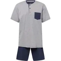 Ceceba Pijama corto navy / gris moteado