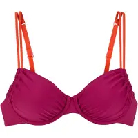s.Oliver Top de bikini naranja oscuro / pitaya