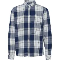 !Solid Camisa 'SDEsdras' navy / azul claro / blanco