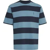 !Solid Camiseta 'Vicente' navy / azul claro
