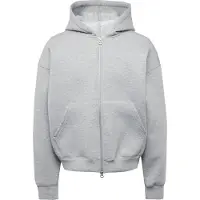 Weekday Sudadera con cremallera 'Simon' gris moteado
