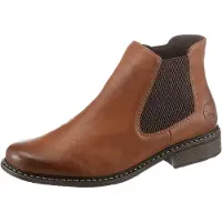 Rieker Botines cognac / gris / negro