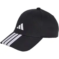 Adidas Gorra deportiva '3-Stripes New Logo Baseball' negro / blanco