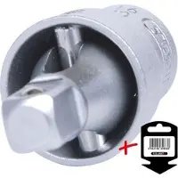Ks Tools , llave de vaso articulada, modelo 917.1450-E, fabricada en acero cromo-vanadio, peso: 30g
