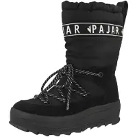 Pajar Botas de nieve 'Galaxyy' negro / blanco