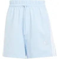 Adidas adidasPantalón corto Essentials Cotton 3 bandas 2XS Glow Blue / White Mujer