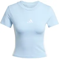 Adidas Camiseta funcional 'Essentials' azul claro / blanco