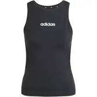 Adidas adidasCamiseta sin mangas Essentials Linear Slim Cotton XS Black / White Mujer