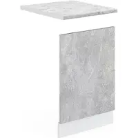 Vicco Panel frontal R-Line Hormigón 45 cm , ET Mármol, Model 30257