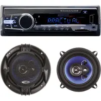 Pni Radio Con Altavoces Coaxiales 8524bt 45w Hifi650