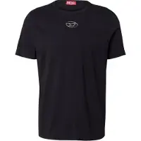 Diesel Camiseta 'T-ADJUST-OD' negro / plata