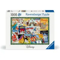 Ravensburger Póster De Película Vintage(12000689) Rompecabezas Disney 1000 Piezas