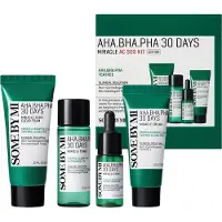 SOME BY MI - AHA, BHA, PHA 30 Days Miracle AC SOS Kit 2024 Version - 4 pcs