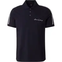 Armani Exchange para hombre. 8NZFSGZJ81Z1510 Polo liso marino (M), Casual, Algodón, Manga corta, outlet 2026.