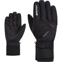 Ziener - Gatis-Z AS - Guantes size 8,5, negro