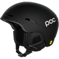POC - Cascos esquís hombre - Obex MIPS Uranium Black Matt - Talla 51-54 cm - Negro
