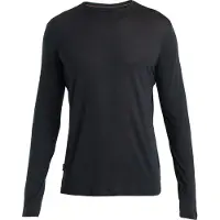 Icebreaker - Merino 125 Cool-Lite Sphere III L/S Tee - Camiseta de merino size XL, negro