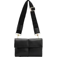 AllSaints Ezra Quilt Crossbody Black Talla: OS | Bolsos Clutch Outlet | Mujer | Negro