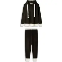 Gisela Pijama 'Set' negro / blanco