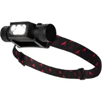 UltrAspire - Lumen 850 Duo - Linterna frontal negro/rojo