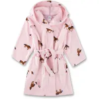 Sanetta - Kid's Bathrobe AOP - Albornoz size 104, fucsia