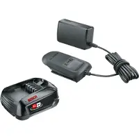 Bosch Home & Garden 1600A02625 Home & Garden Werkzeugakkus mit Ladegerät Starter-Set 18V Alliance Li-Ion 1x 2,5 Ah