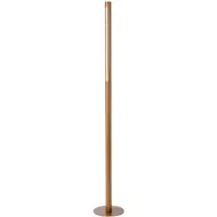 Lucide GRIFFITH – Lámpara de pie – Diámetro 21 cm – LED regulable – Temperatura de color ajustable (CCT) – 1x18 W, 2700 K/4000 K – Bronce | Premium