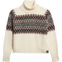 Superdry Jersey De Cuello Alto Fairisle