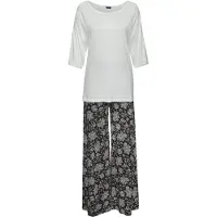Vivance Pijama 'Dreams' negro / blanco